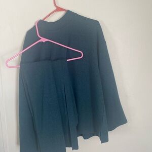 Old Navy Dark Teal Women's Cowl Neck Sweater